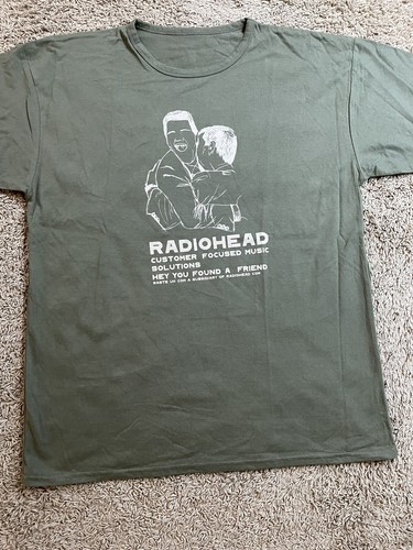 Radiohead W.A.S.T.E. Vintage PROMO Shirt. | eBay