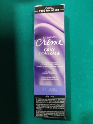 Loreal Exc. Creme 1.74oz - 8.1 Medium Ash Blonde