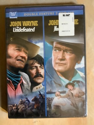 Brand New ~ John Wayne: The Undefeated / North to Alaska (2-Disc DVD Set)   USED