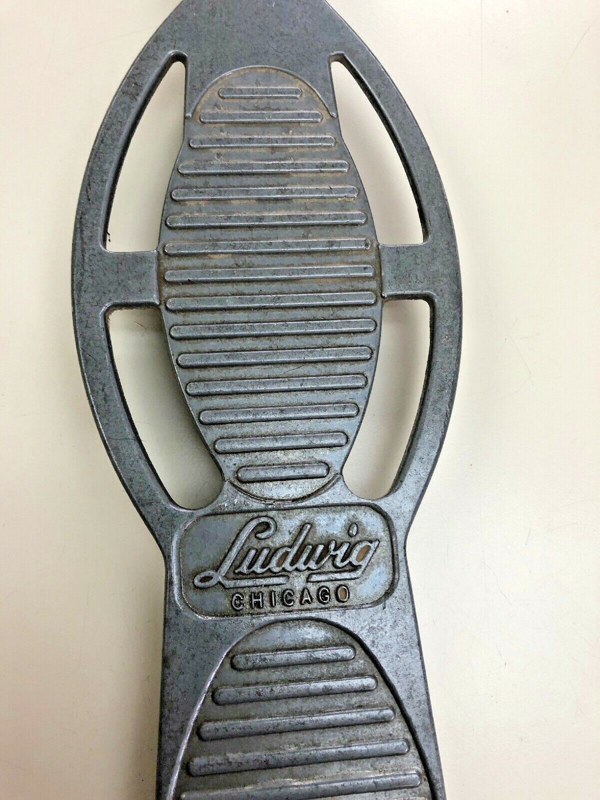Vintage Pedal from Ludwig Spur-Lok hi-hat stand: Rod Included