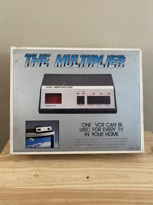 The Muliplier Model M1 VCR to Muliple TV s Splitter Brand New Open Box