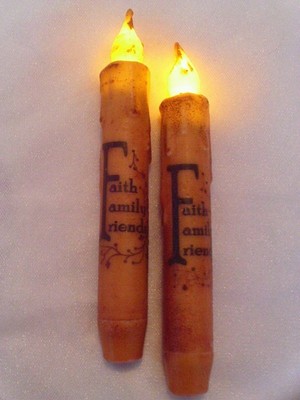 2 FAITH FAMILY FRIENDS TAPER 6 3/4