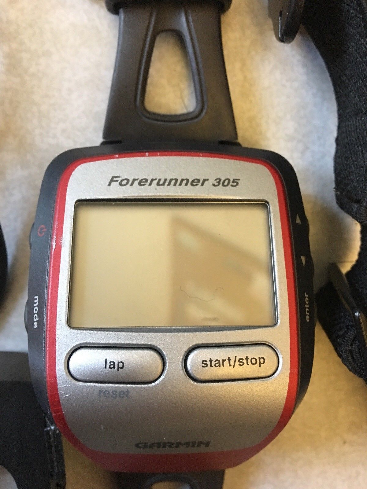 Garmin Forerunner 305 GPS Watch with Heart Rate Monitor Running Watch