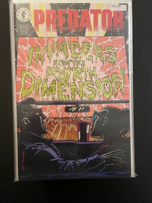 Predator Invaders from the 4th Dimension High Grade 8.0 Dark Horse Comic D91-165