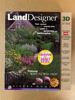 Land Designer 3D verison (PC) New in Box