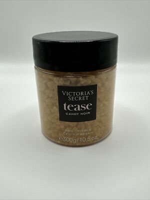 Victorias Secret Tease Candy Noir Bath Crystals - 10.5 Oz - New! Free Shipping!