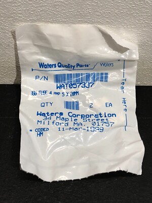 Waters PN WAT057337 196 Fuse 4 AMP 5 x 20mm
