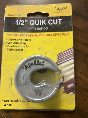 Apollo Quick Cit Pipe Cutter 1/2''  Copper, Pex and PVC.  New in Package