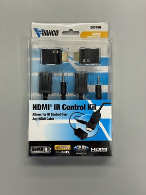 Vanco 280700 NEW HDMI IR Control Kit W/ HDMI adapters FREE SHIPPING