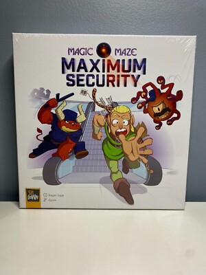 Magic Maze Maximum Security Expansion