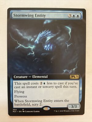 MTG Stormwing Entity Core Set 2021 354 Extended Art Rare NM