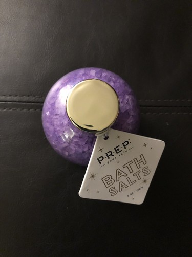 Prep your skin Bath aromatic Salts Sugar Plum 6oz