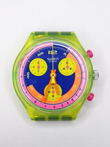 Swatch Chrono Grand Prix (故障、ジャンク品) Swatch Chrono Grand Prix (故障、ジャンク品) - メルカリ