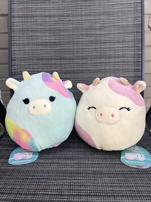 Squishmallows Caedyn Caedia 8  Flip A Mallows BNWT Squishmallow Mallow Cow