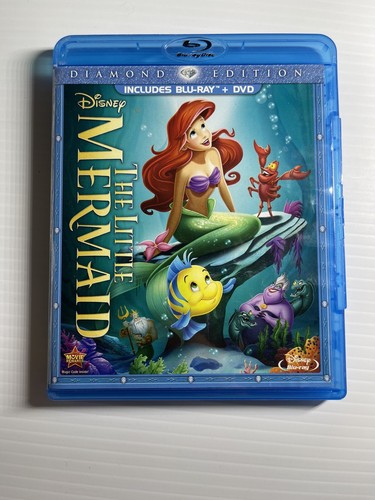 ディズニー　DVD Blu-ray 海外版 The Little Mermaid: Diamond Edition Blu-ray & DVD & Digital