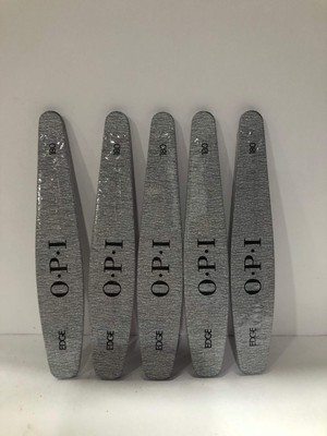 Opi Edge File 180 With Seal Pack Of 5