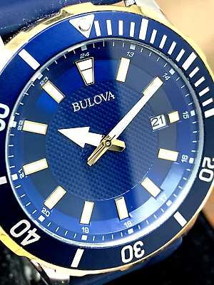 Bulova rubber shop band