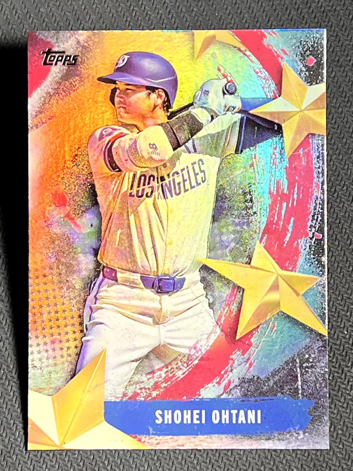 2025 Topps Series One foil board STARS OF MLB Shohei Ohtani