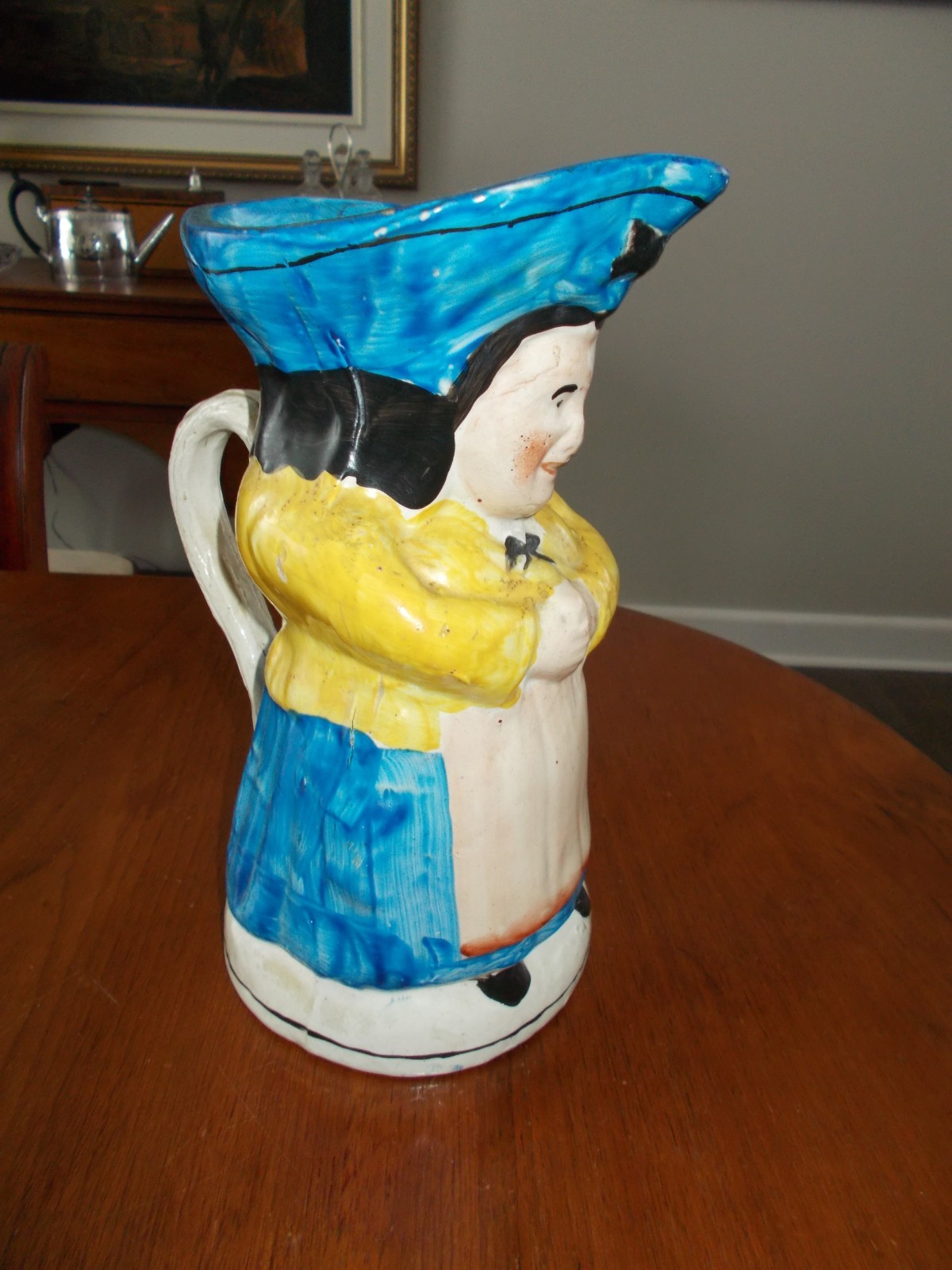 Superb Female Toby Jug--9 1/2