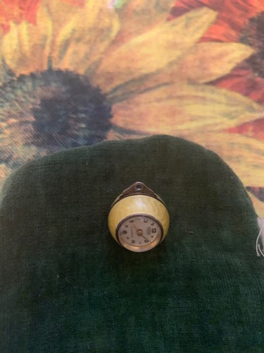 Atlanta Geneva Enamel Pendant Ball Watch