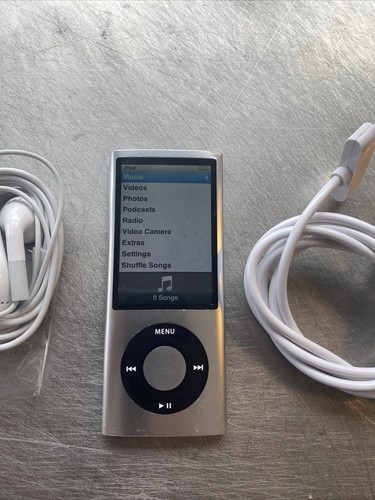 ipod nano5世代8GB グレイno.31バッテリー交換済、usb付き iPod nano5世代8GB グレイno.32バッテリー交換済、usb有 - メルカリ