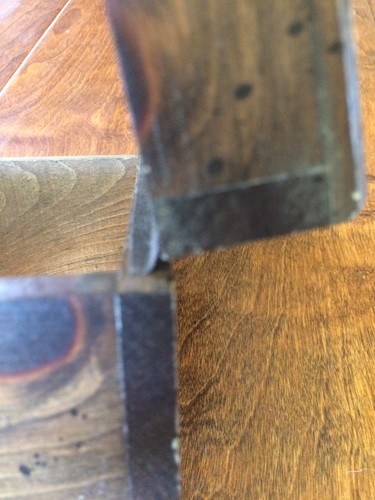 jewelry Girls keepsake box brown White Daisies vintage wooden box taped lid 6