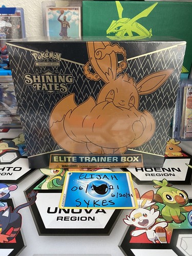 ポケモンカードShining Fates Elite Trainer Box Pokémon TCG Shining Fates Elite Trainer Box for sale online