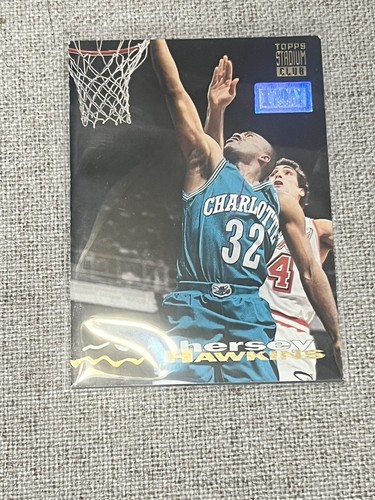 Hersey Hawkins 1993-94 Stadium Club 1st Day Issue Parallel Hersey Hawkins 1993-94 Stadium Club 1st Day Issue Parallel