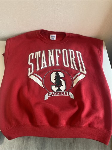 Vintage STANFORD CARDINAL University 80's Sweatshirt CHEETAH