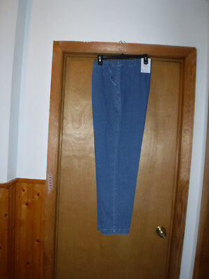 Size Plus ,Pull On Jean Pants ,24W,22W,20W,18W,16W,2X,1X, Croft & Barrow Elastic