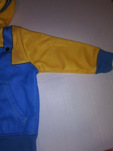 DESPICABLE ME MINION Boys 18 Months Zip Up Hoodie EXCELLENT