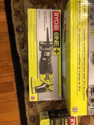 Roby One Plus 9 Brushless Bundle Drill Impact Driver & Wrench Circular& Reci Saw