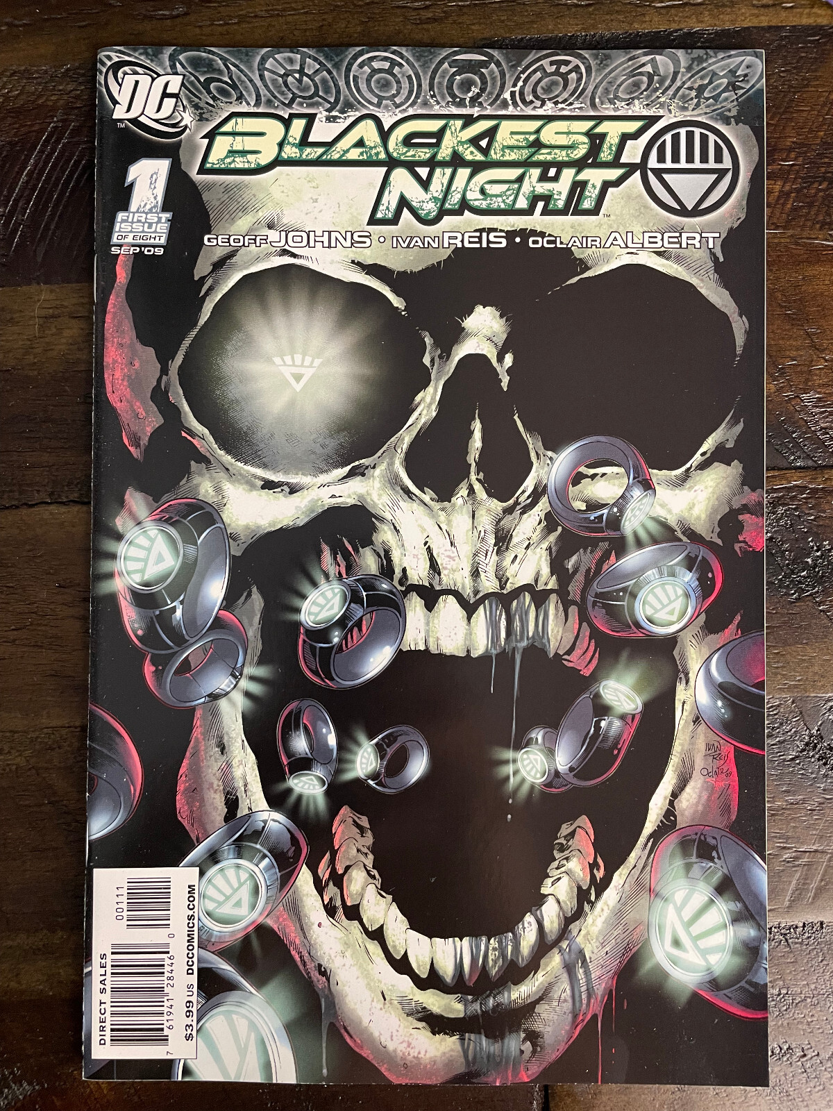 Blackest Night #1 DC Comics 2009 NM First 1st Print Geoff