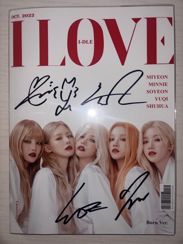 (G)I-DLE : I TRUST 非売品 サイン入りアルバム レア G) I-DLE G IDLE [I TRUST] Autographed Signed Album GIDLE | eBay