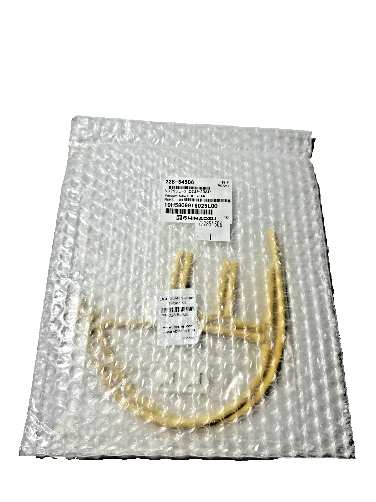 Shimadzu 228-54506 Vacuum Tubing Kit, DGU-20AR | eBay Shimadzu 228-54506 Vacuum Tubing Kit, DGU-20AR | eBay