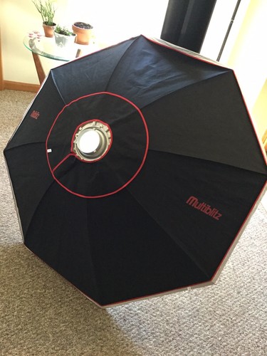 Multiblitz LBO150S With Bowen Mount 150cm Soft Box