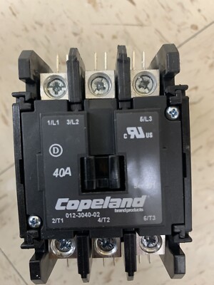 Copeland 40A Electric  Contactor 3p