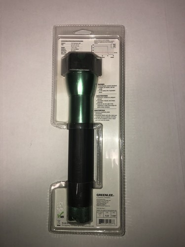 Greenlee FL2D Aluminum Flashlight LED - 85 Lumens - NEW