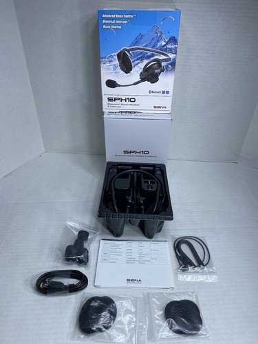 SENA SPH10 Bluetooth Stereo Headset & Intercom Slightly Used