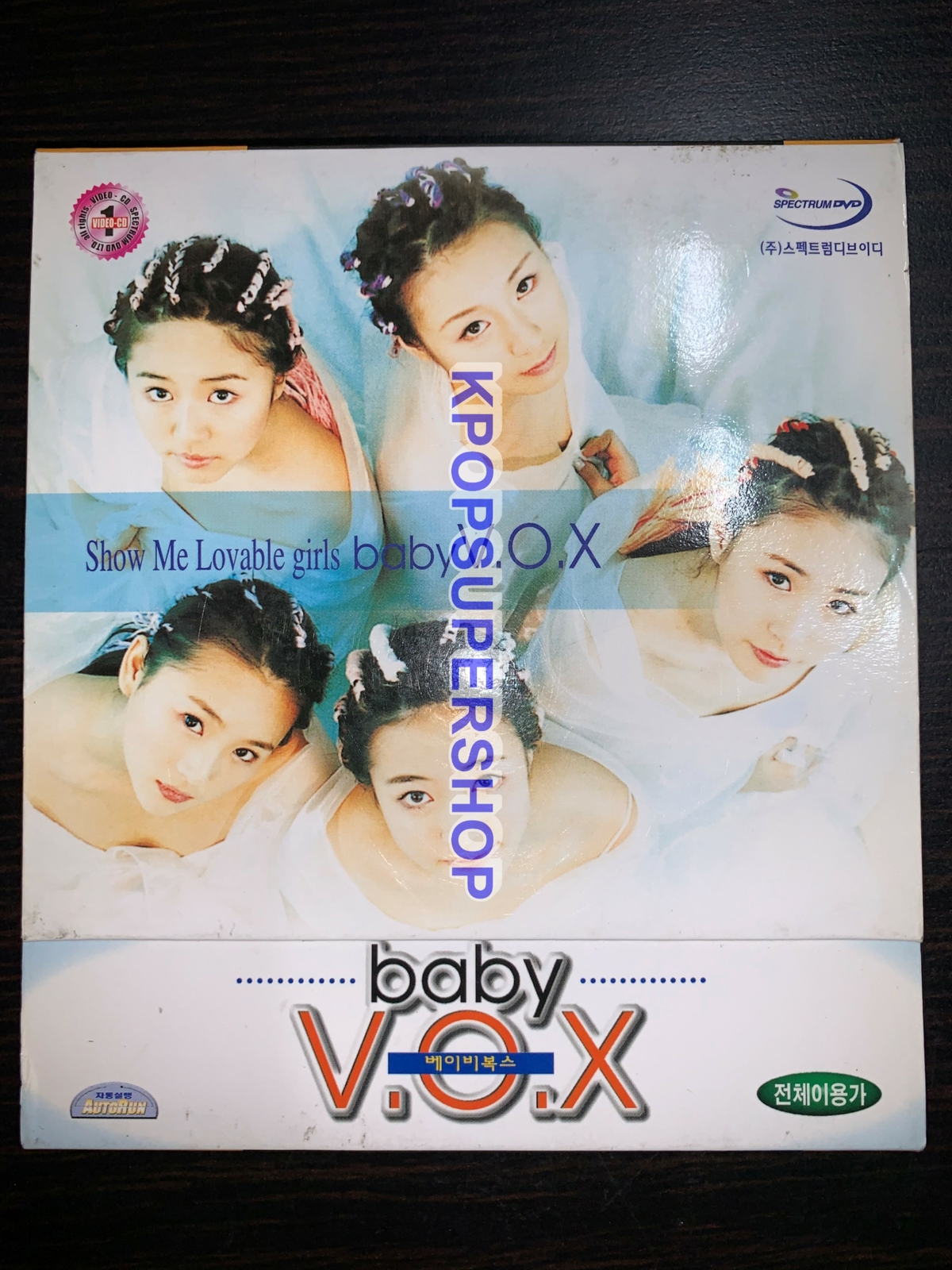 BABY V.O.X Show Me Lovable Girls VCD Great Condition OOP VOX Rare