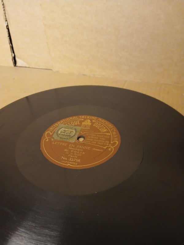Disque 78t Polin