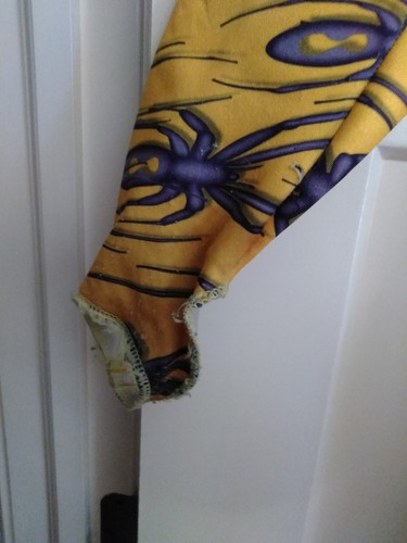 Spyder Xl Body Suit Yellow with Spyder design PRE-OWNED padded