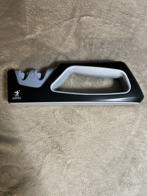 ZWILLING J.A. HENCKELS  International 2 Stage Sharpener Black & Gray 8.25''L