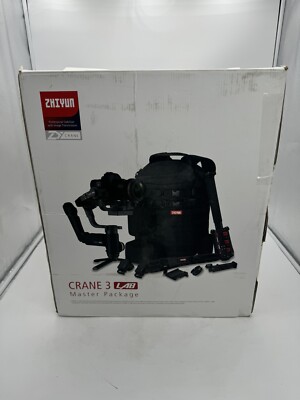 Zhiyun Crane 3 LAB MASTER Package! Camera Handheld Stabilizer! Open Box-Read! #2