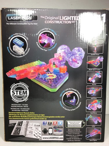 Laser-Pegs 8 In 1 Models Helicopter Compatible Other Bricks 5+