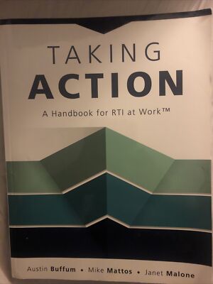 Taking Action A handbook for RTI at work