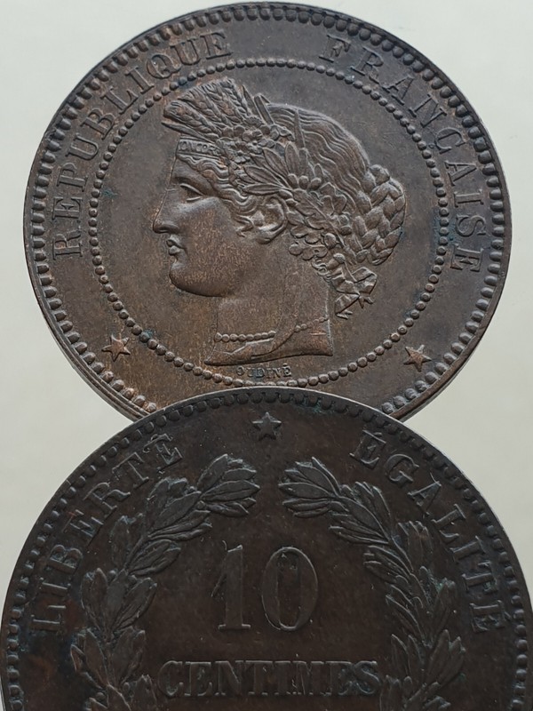 10 Centimes Ceres 1871 - 1897 Choisissez Votre Annee !