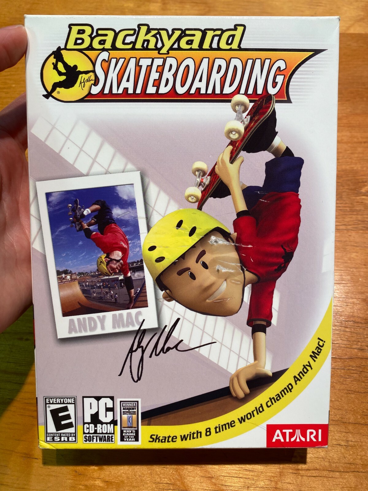 Backyard Skateboarding 2005 PC Game Pre-Owned Tested Working Complete in Box