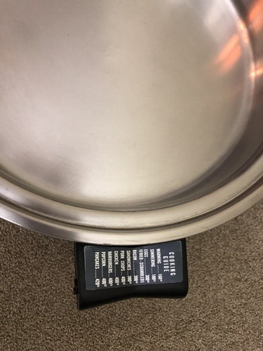 SALAD MASTER 7817 ELECTRIC SKILLET FRYER FRYING PAN 11