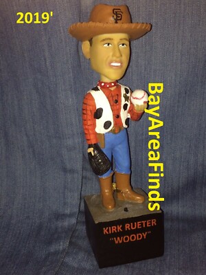 San Francisco Giants Kirk Rueter Woody Pixar Day Bobblehead 6/30/2019 SGA bobble